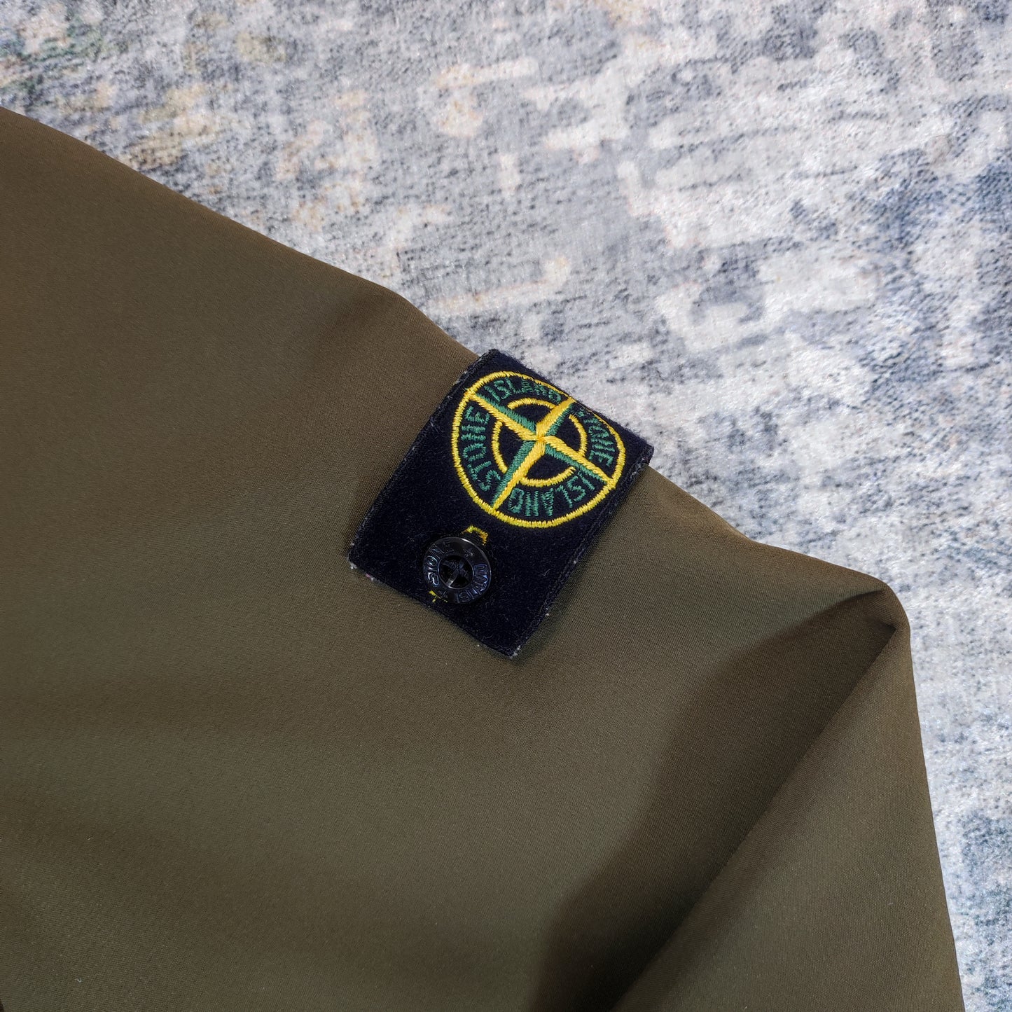 Veste Soft-Shell Stone Island Kaki M (Femmes)