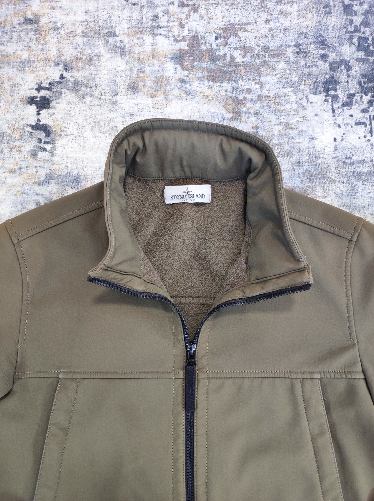 Veste Soft-Shell Stone Island Kaki M (Femmes)