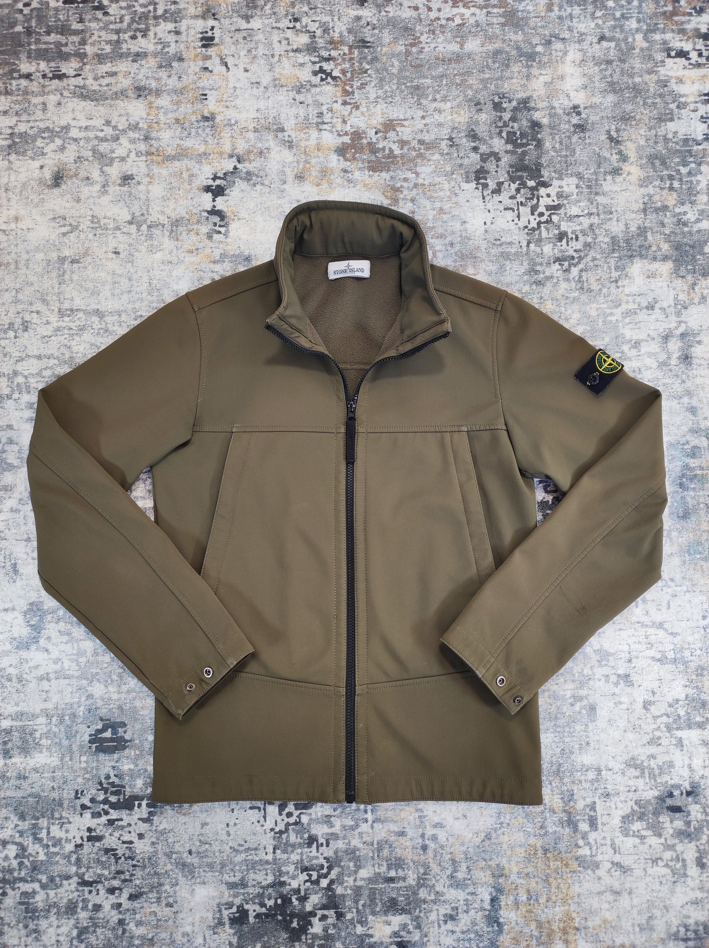 Veste Soft-Shell Stone Island Kaki M (Femmes)