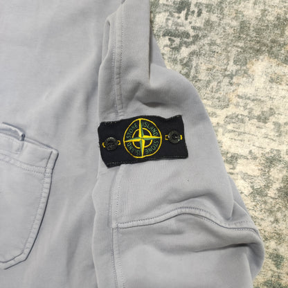 Sweat Stone Island Bleu clair L