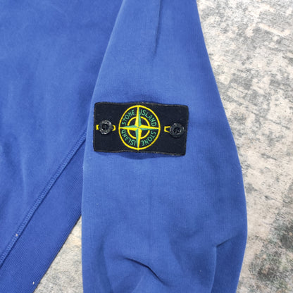 Sweat Stone Island bleu L