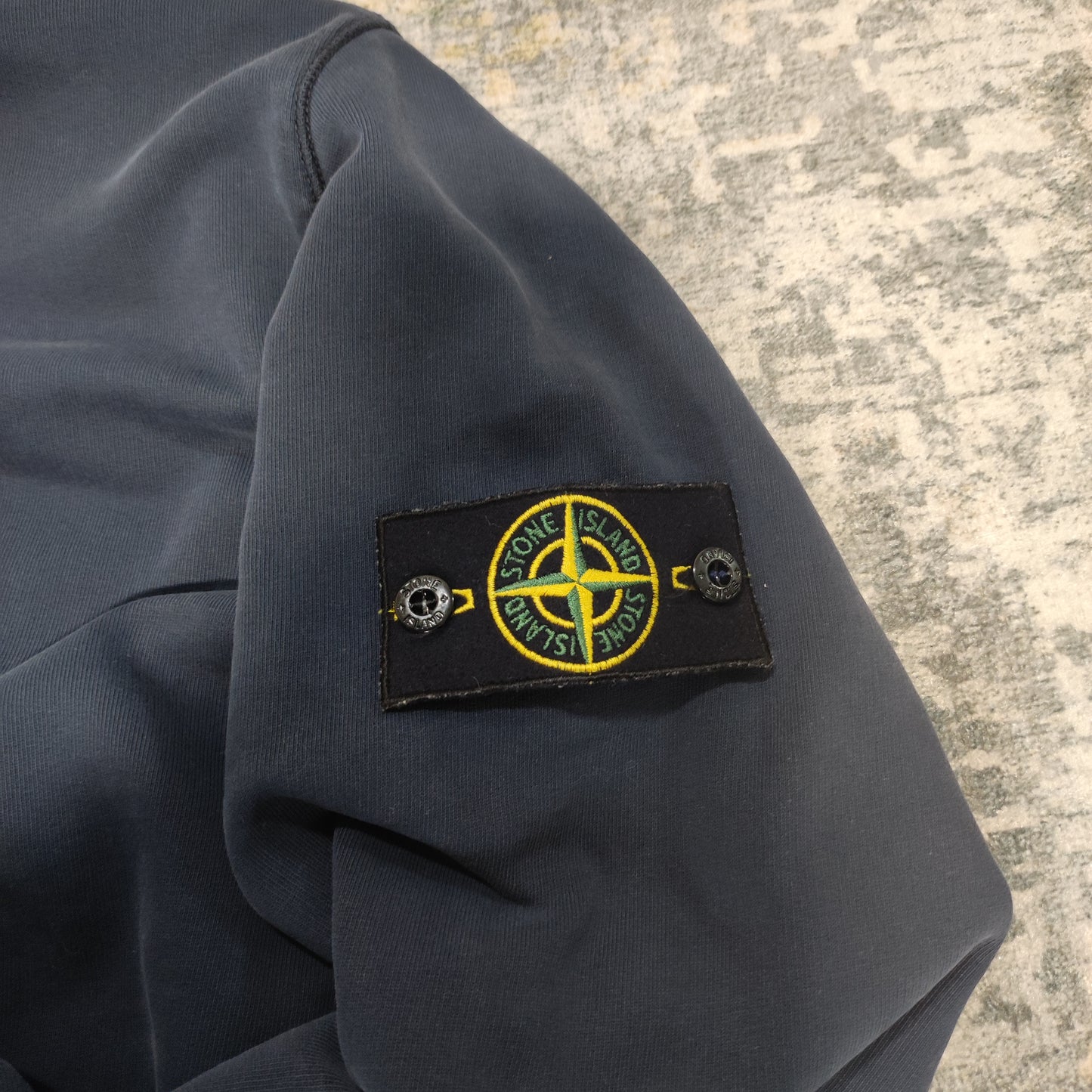 Sweat Stone Island L bleu marine