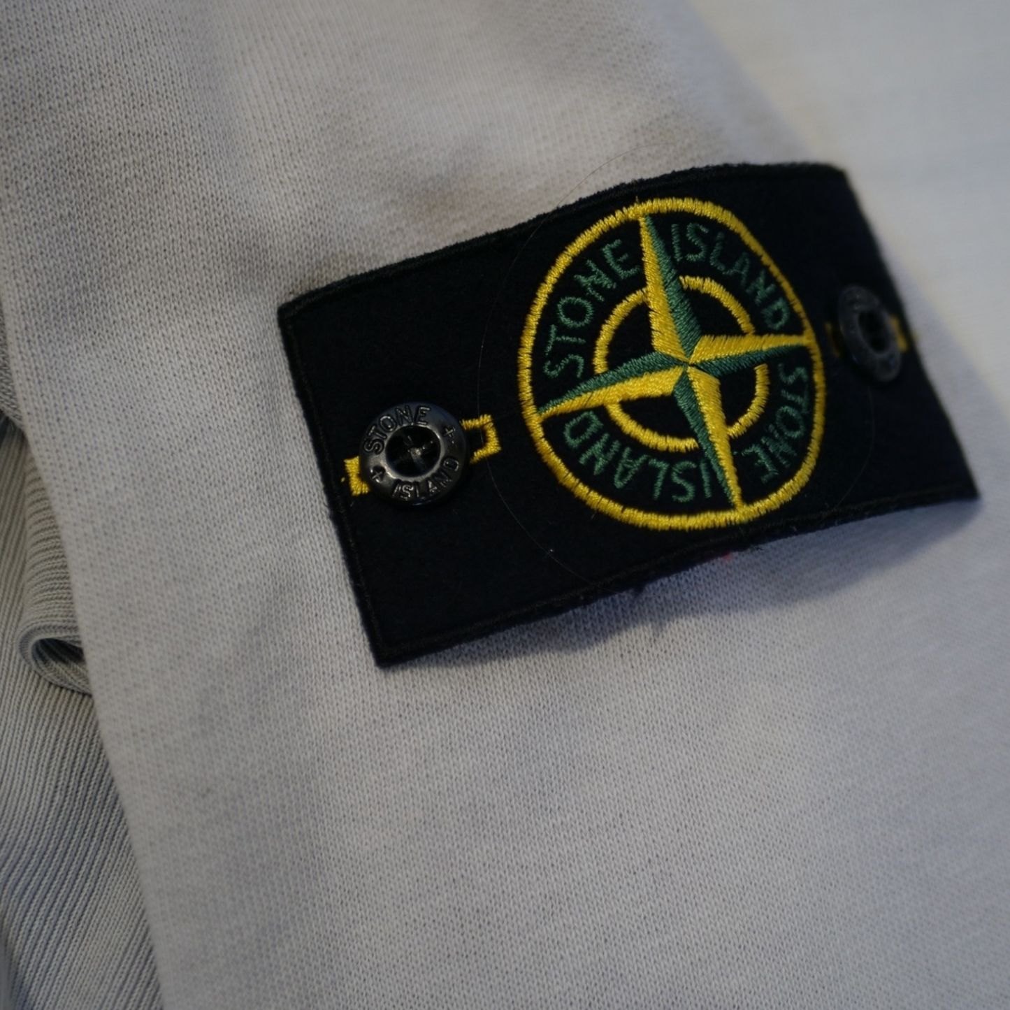 Sweat zippée Stone Island blanc  L