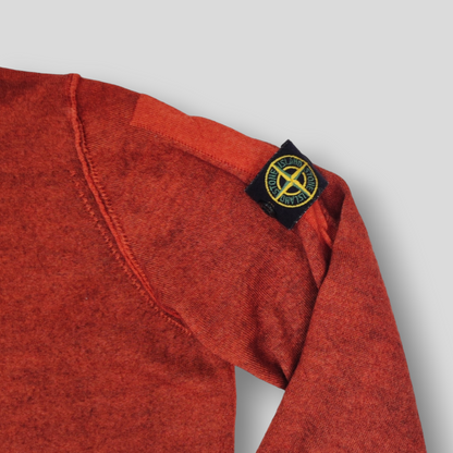 Sweat Stone Island Rouge & Noir taille S