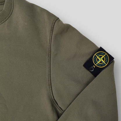 Sweat Stone Island vert foncé Taille L