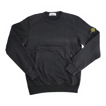 Sweat Stone Island noir M (femmes)