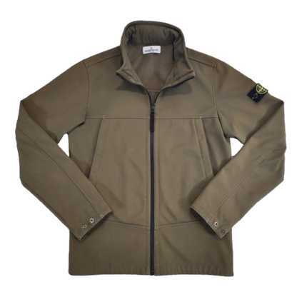 Veste Soft-Shell Stone Island  Kaki M (Femmes)