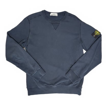 Sweat Stone Island L bleu marine