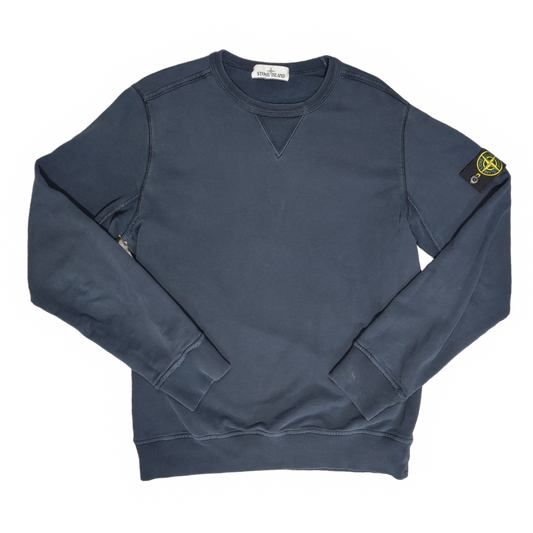 Sweat Stone Island L bleu marine