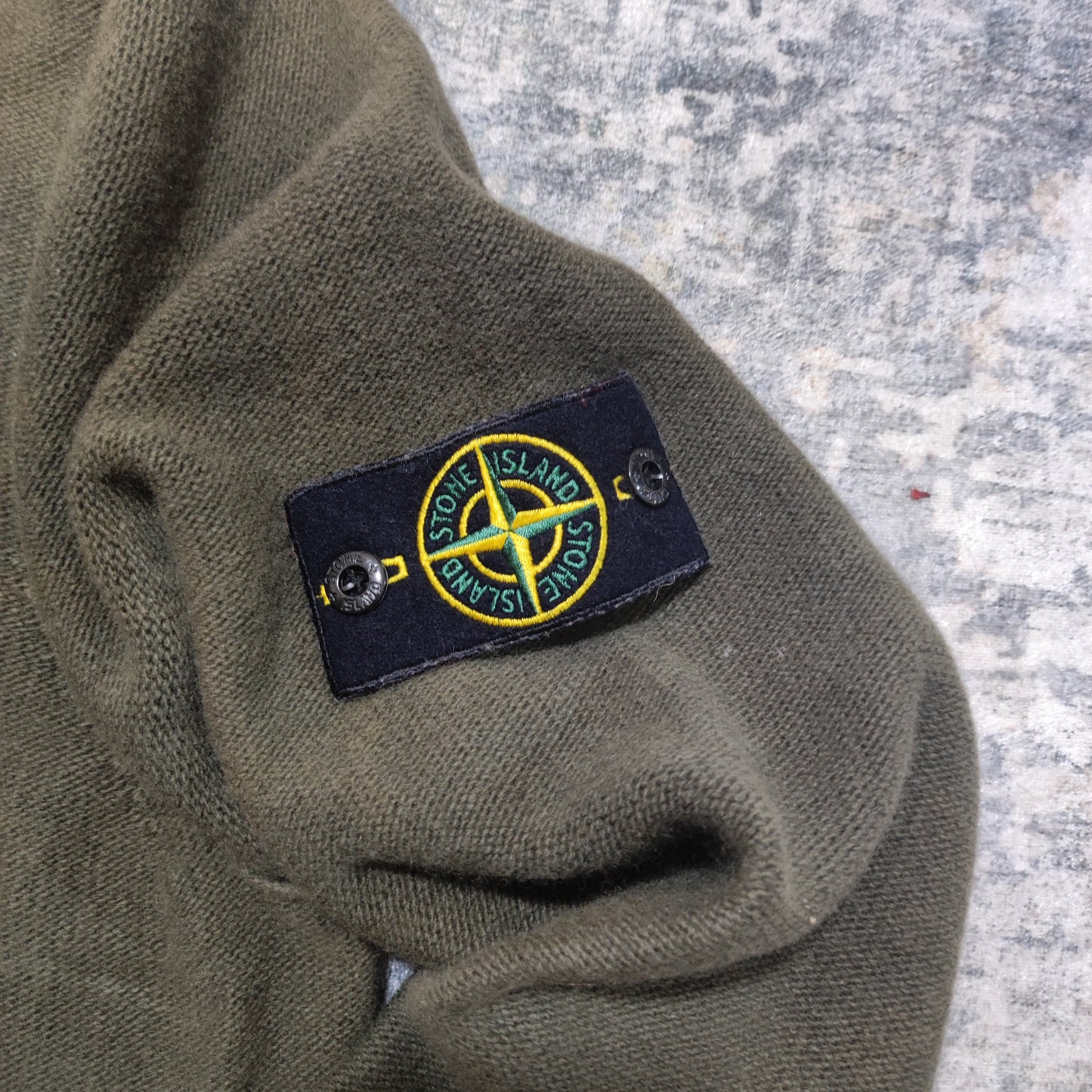 Pull Stone Island Vert forêt L