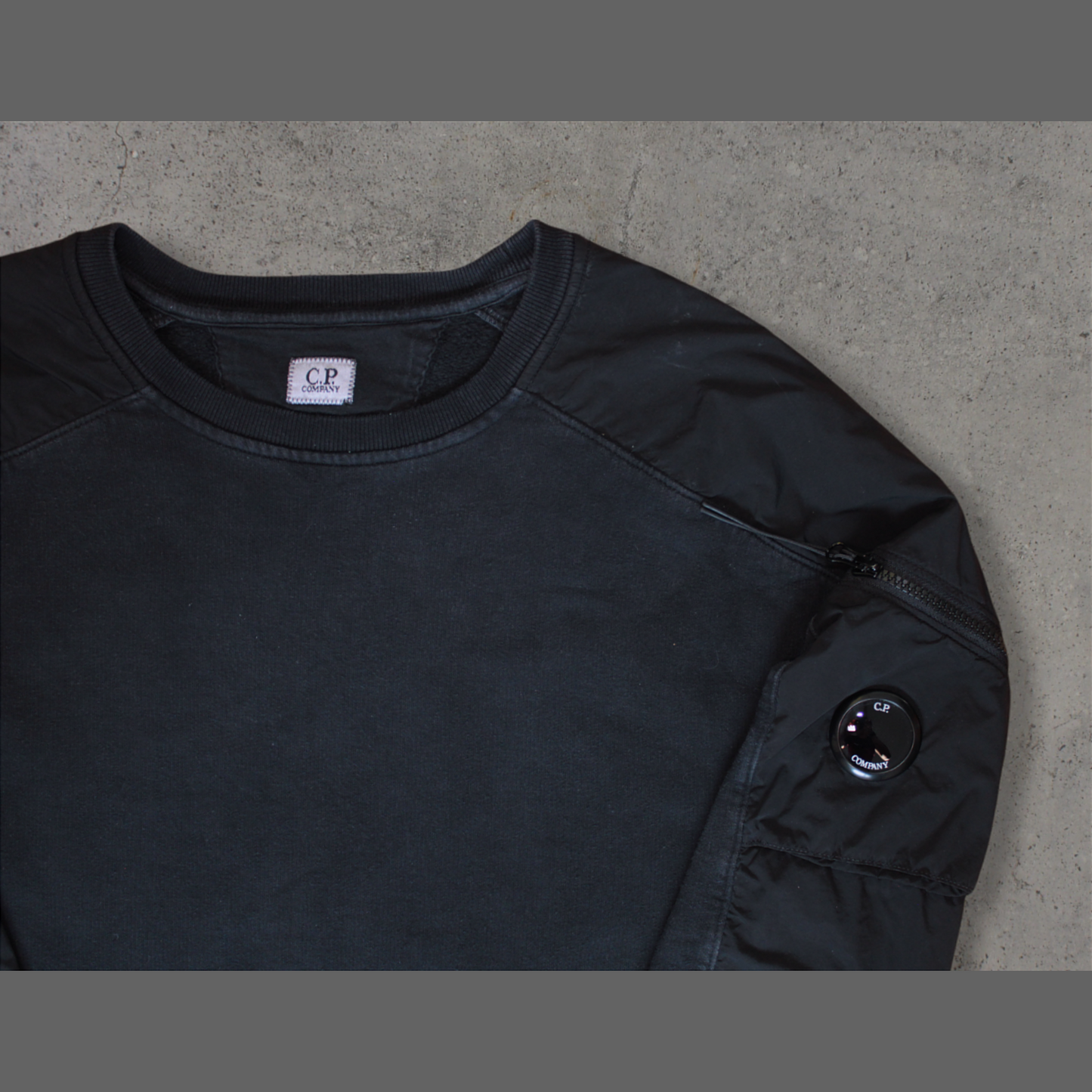 Sweat C.P. Company BLACK HOODIE