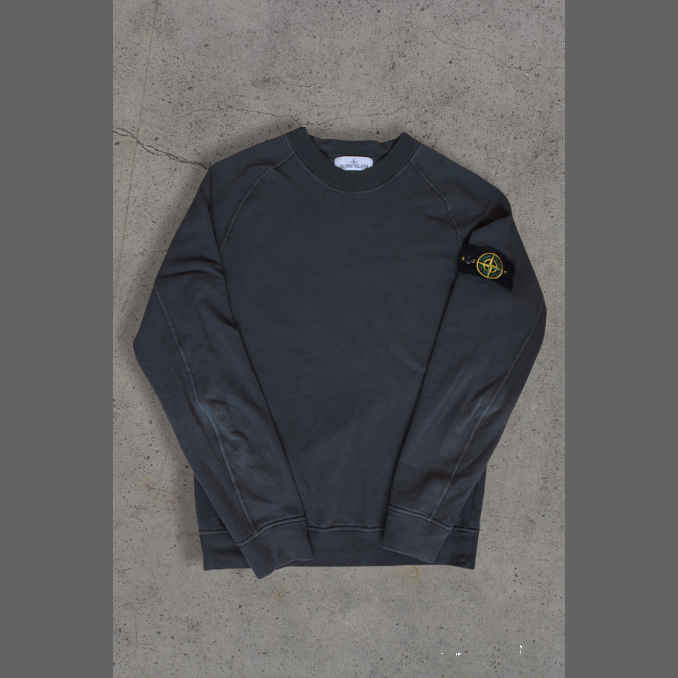 Sweat Stone Island BLACK/GREY HOODIE