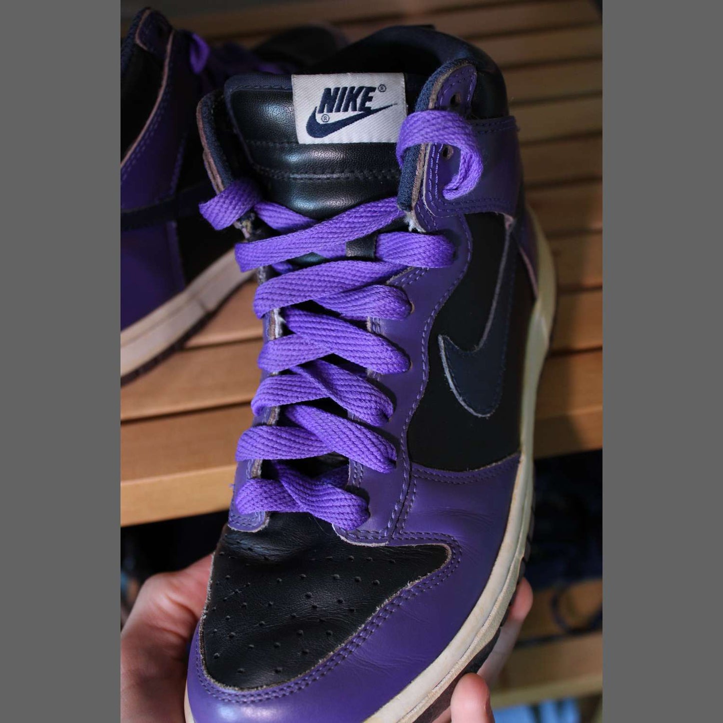 Dunk High purple