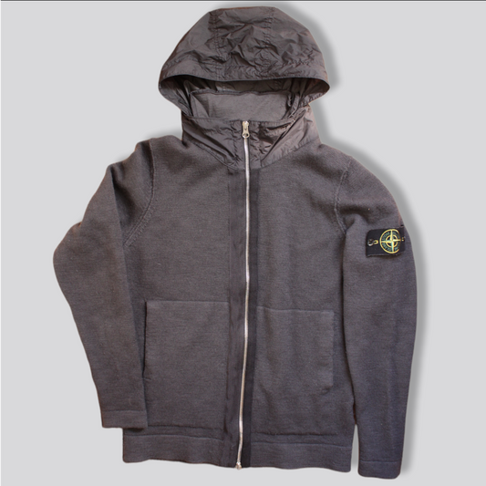 Hoodie Zippé Stone Island -M