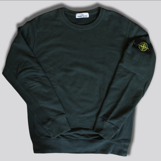 Sweat Stone Island Vert Foncé - XL