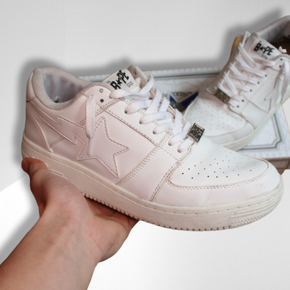 Bape STA Low White -44