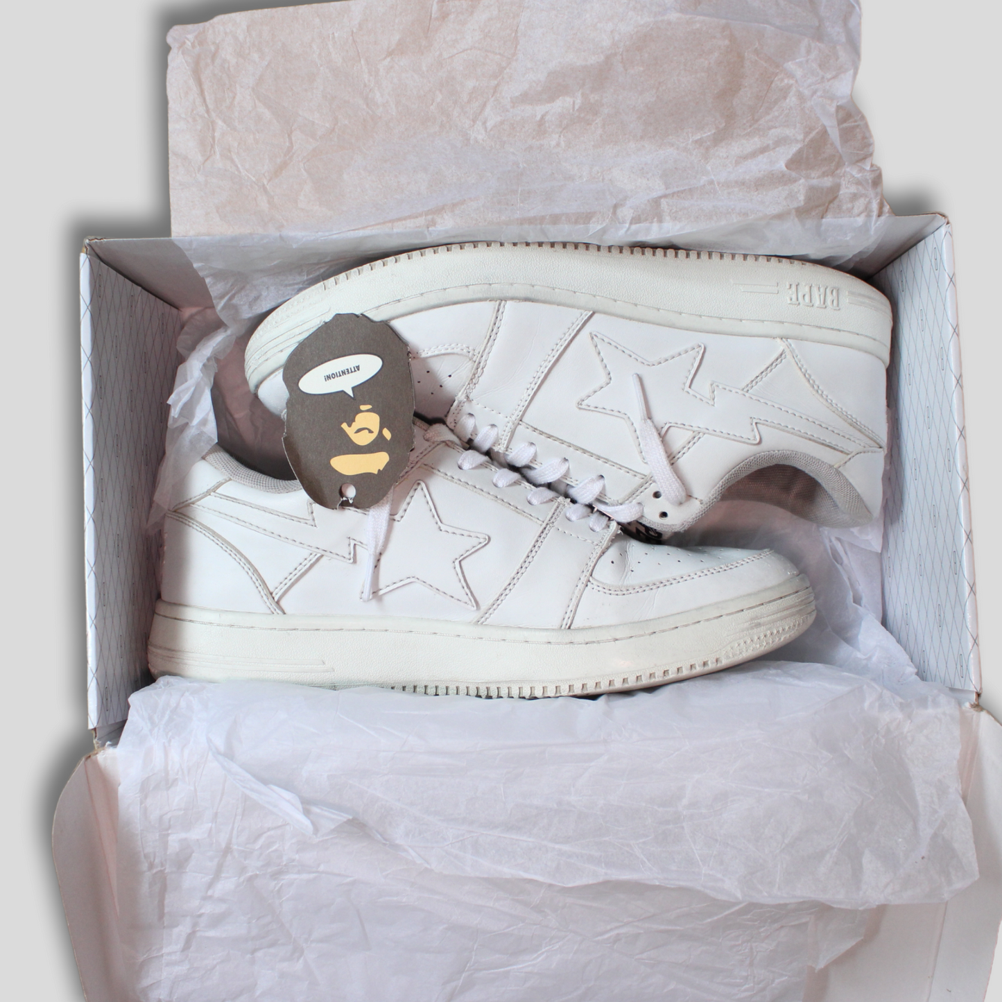 Bape STA Low White -44