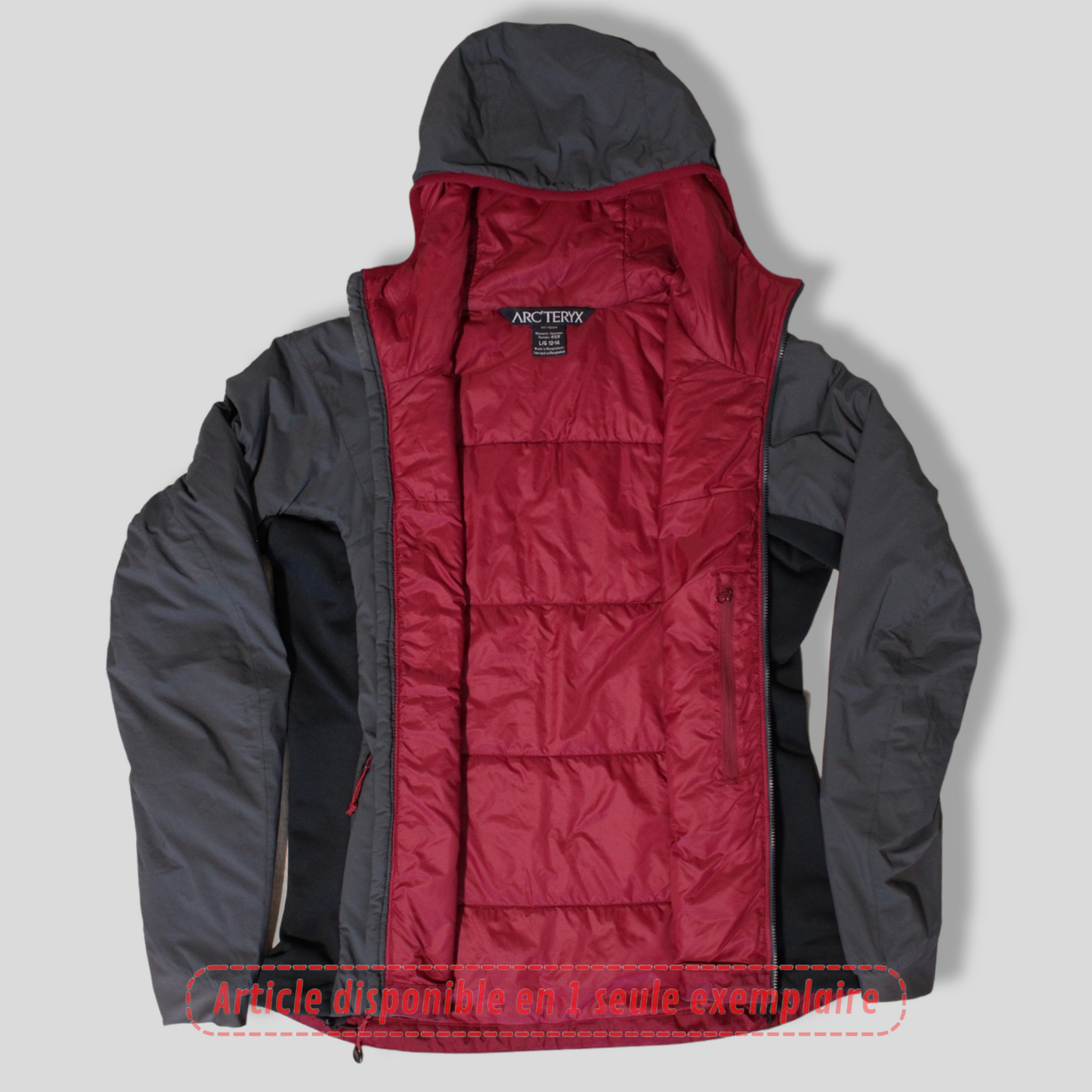 Veste Arcteryx grise taille S