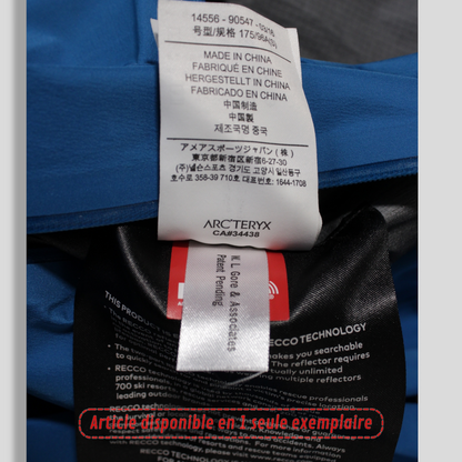 Veste Arc'teryx Gore tex Pro Bleu S