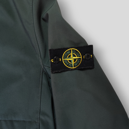 Veste Soft Shell Stone Island vert foncé L